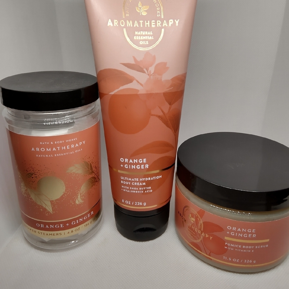Therapy Aromatherapy Orange & Ginger Exfoliant Set
